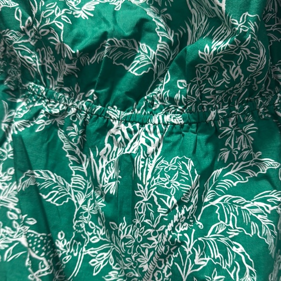 Lilly Pulitzer Green Floral Dress - Picture 9 of 9